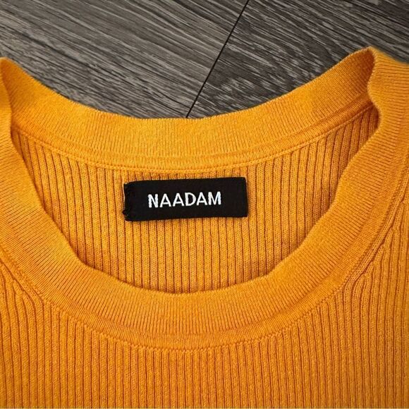 Naadam Ribbed Short Sleeve dress - Picture 5 of 7